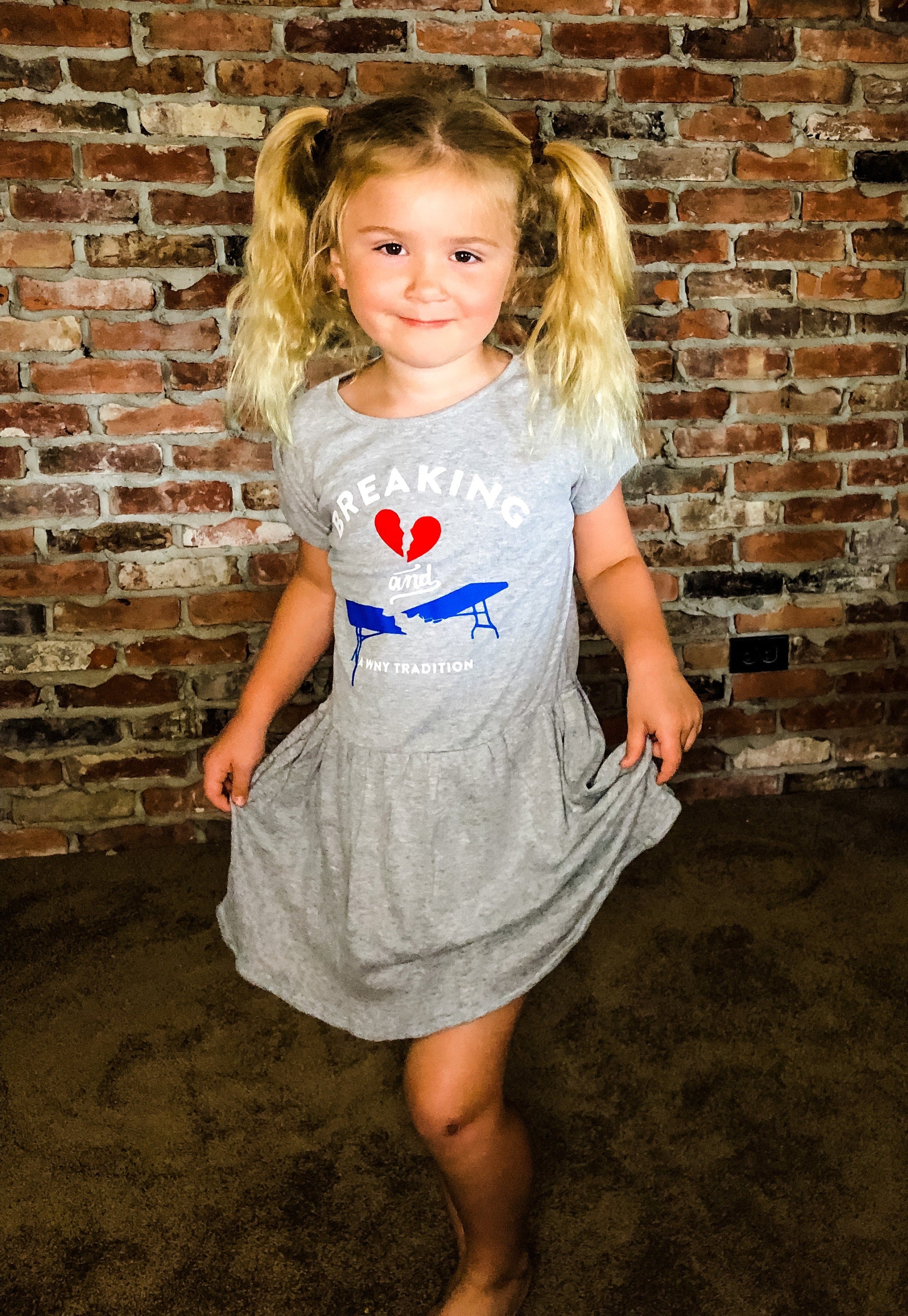 Bills Toddler Dress | Breaking Hearts and Tables