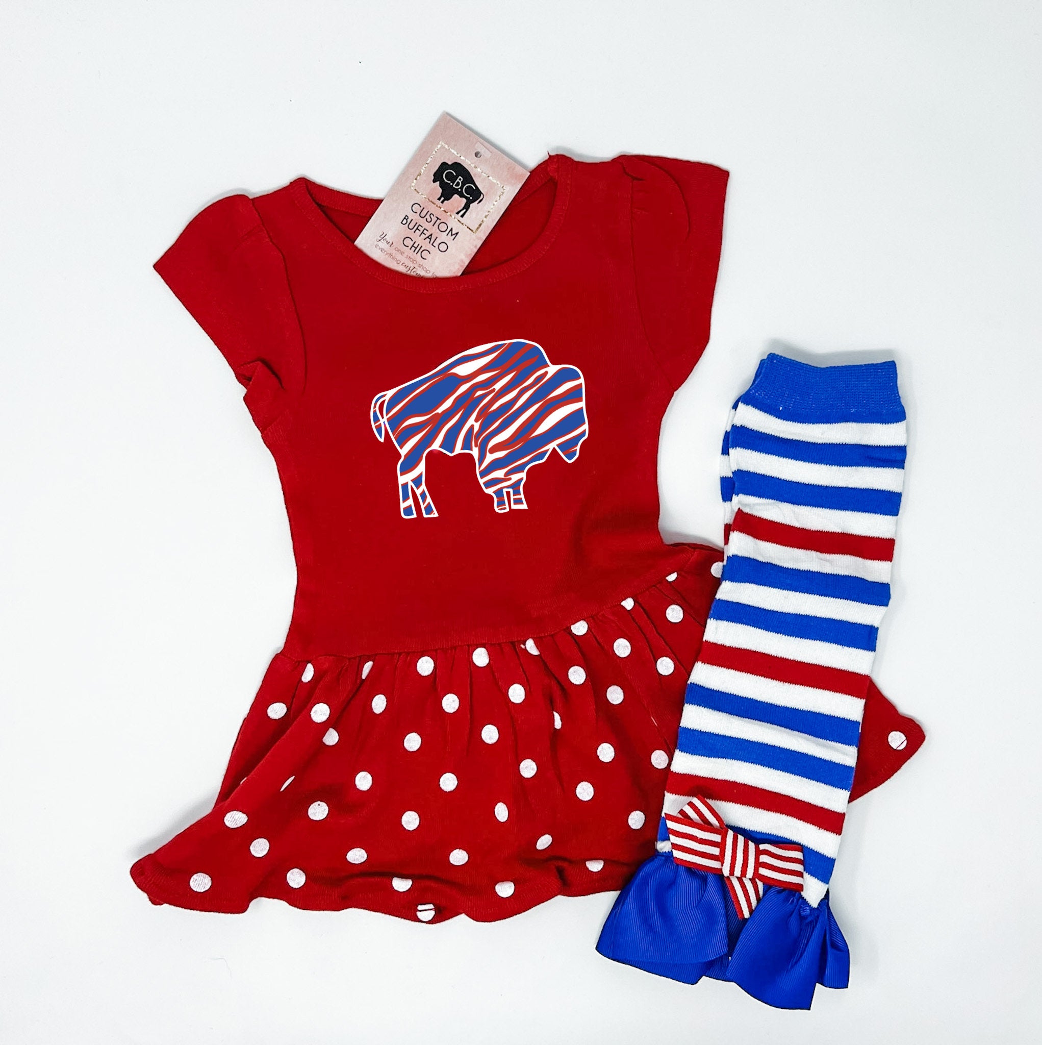 Let's Go Buffalo  Bills Baby Toddler Dress – Custom Buffalo Chic