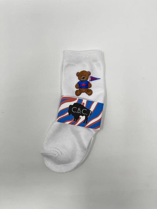 Billy the Bear Buffalo Baby Socks