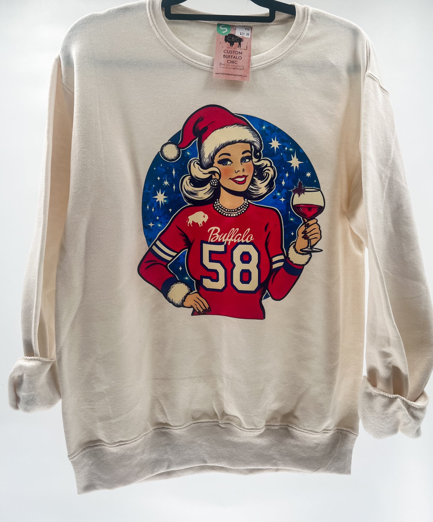 Buffalo Blondie Holiday Sweatshirt