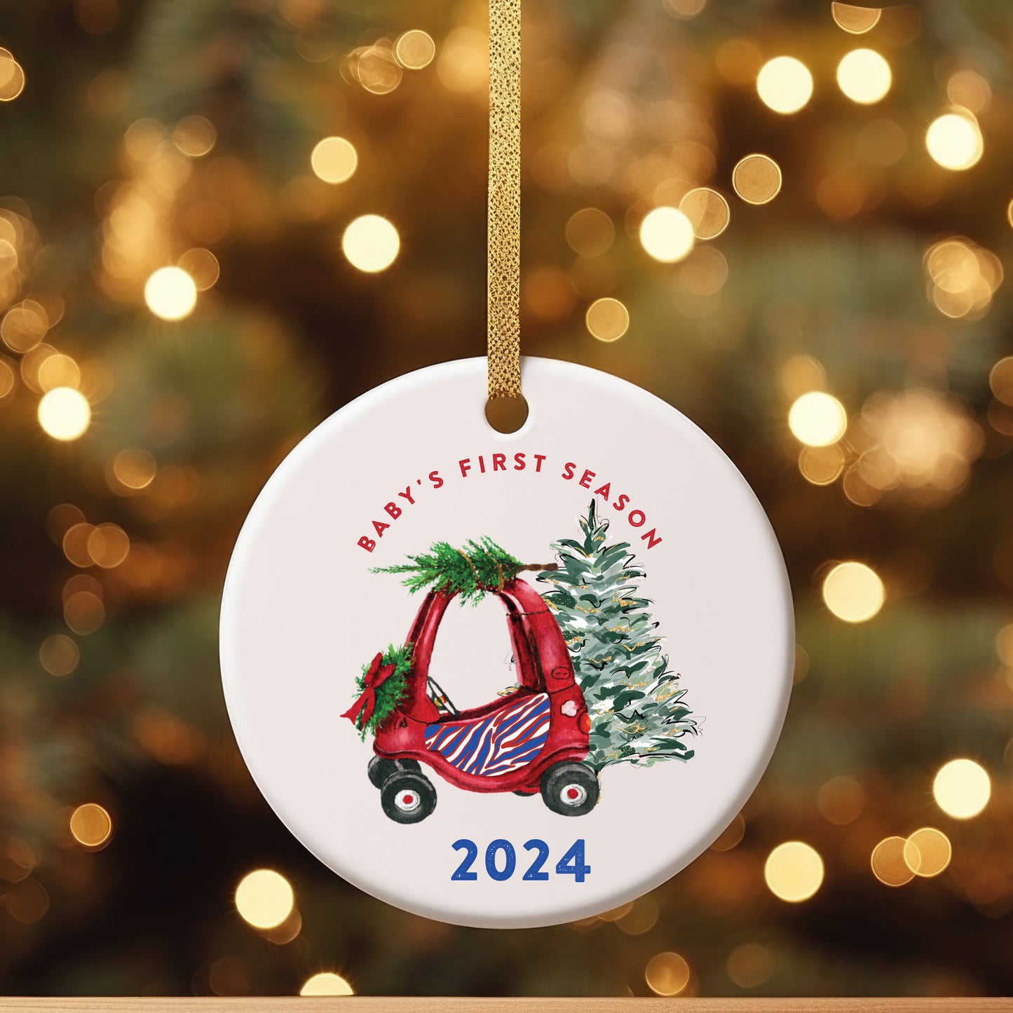 Baby's First Bills Season 2024 Ornament