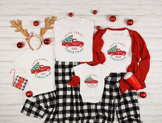 Personalized Family Christmas Shirts