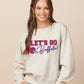 Buffalo Football crop sweatshirt