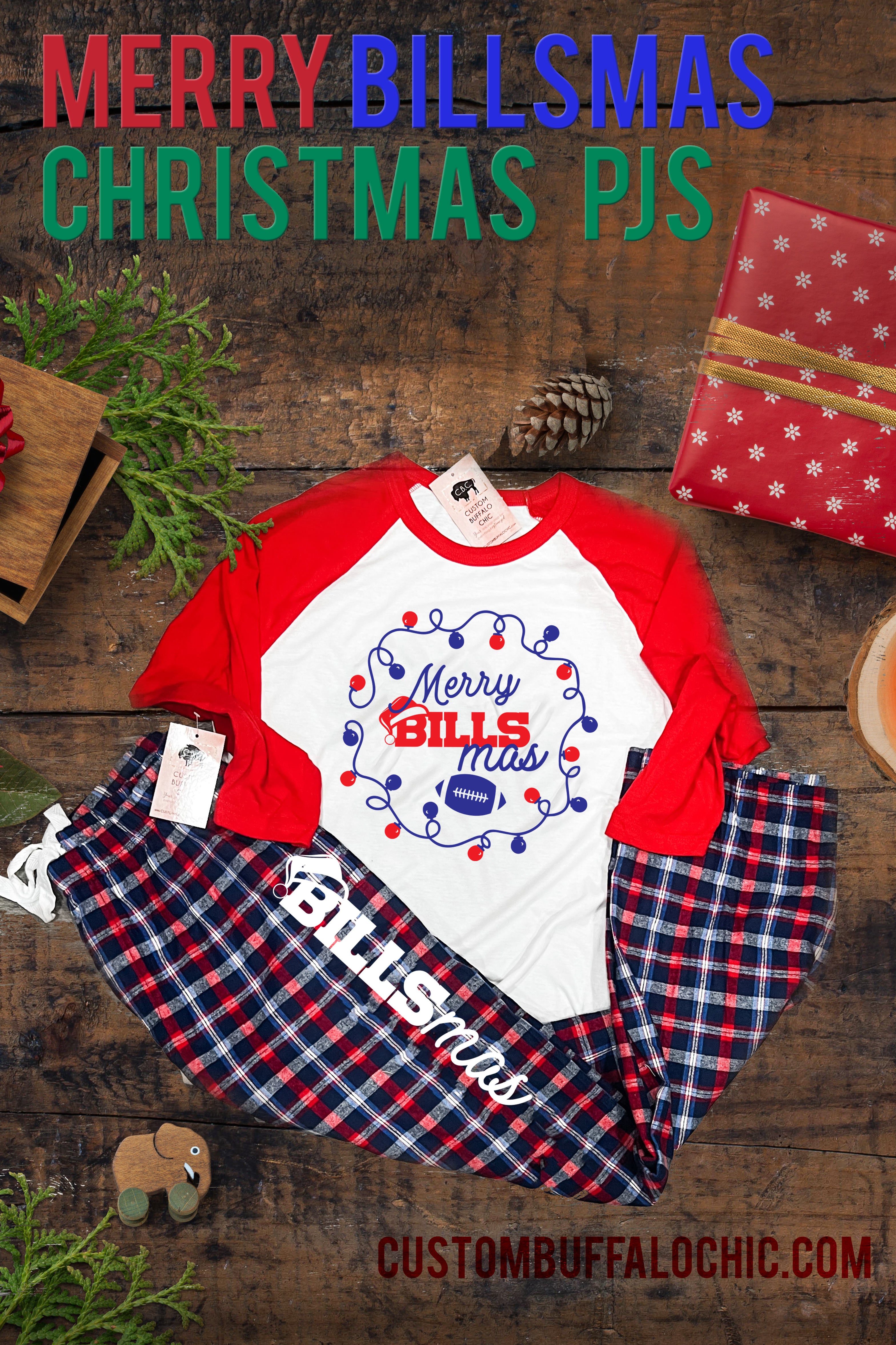 Buffalo bills best sale christmas pajamas