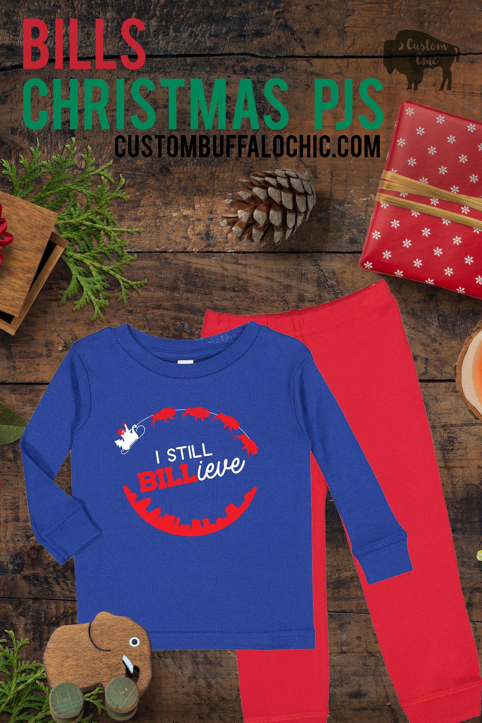 Bills discount christmas pajamas