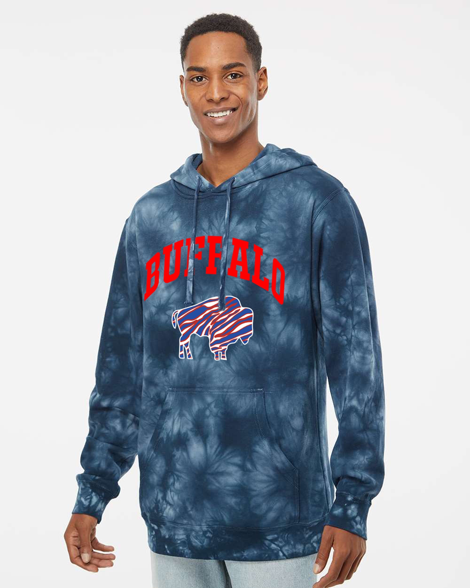 Buffalo bills outlet tie dye hoodie